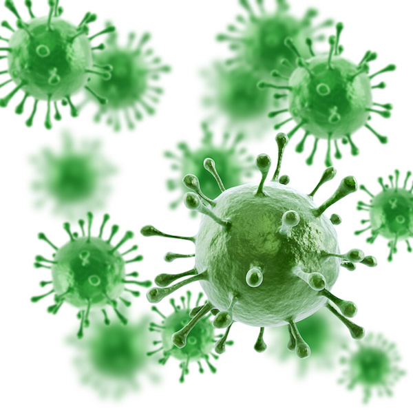 Oral bacteria and viral load